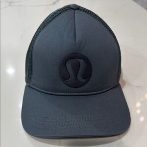 Lululemon Gray and Green Cap